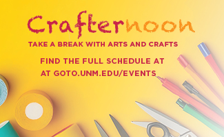 Take a break spring semester and enjoy some craft making in the library. 