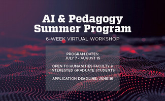 Apply for the AI & Pedagogy Summer Program