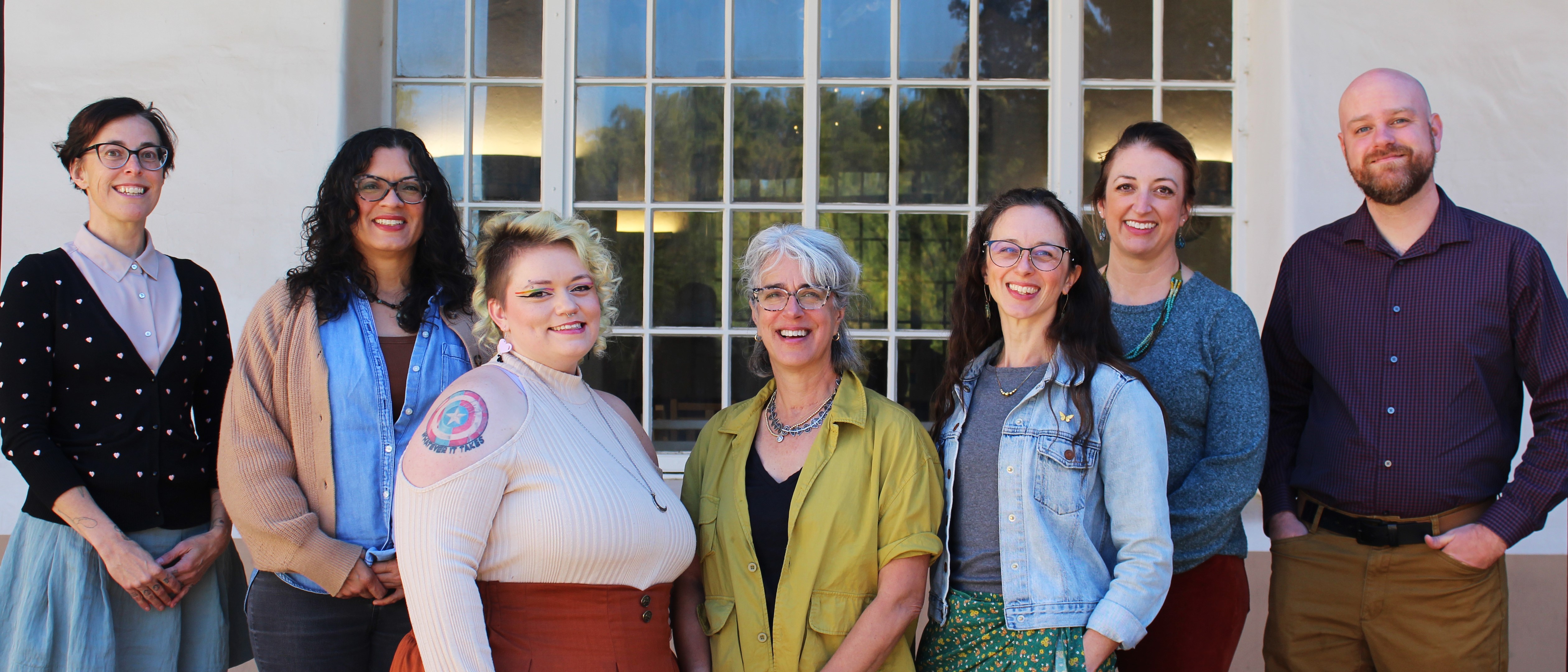 From Left to Right: Margo Gustina, Jennifer Jordan, Sammi Williams, Liz Cooper, Amy Jankowski, Stephanie Beene, and David Gustavsen