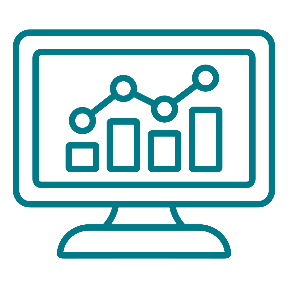 clipart of a clustered bar chart